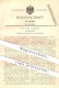 Original Patent - Carl Puff In Spandau , 1902 , Sprengschrapnell , Schrapnell , Sprengung , Munition , Granate !!! - Documents