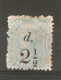 TASMANIA 1891 2½d On 9d Pale Blue SG 168 Perf 11½ MOUNTED MINT Cat £18 - Ungebraucht