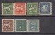 1923 - 1926    YVERT   Nº 154 , 155 , 156 , 157A , 158 , 161 , 162 ,     / * / - Ungebraucht