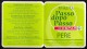 # PERE DESPAR Italy Apples Tag Balise Etiqueta Anhänger Cartellino Fruits Poires Peras Pears Birnen Frutas - Fruits & Vegetables