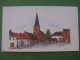 MICHELBEKE ( BRAKEL ) Dorpsplein Met St Sebastiaanskerk ( Dimension 18 Cm X 10,5 Cm) - Brakel