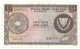 Cyprus 1 Pound 1/3/1971 Pick 43A - Cyprus