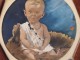 Delcampe - A. LETORT - Portrait D'enfant 1916 - Amusant Cadre Hexagonal - Pastels