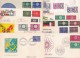 EUROPA  ANNEE 1960 COMPLETE  21 ENVELOPPES - 1961