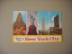 ETATS UNIS NY NEW YORK CITY GREETINGS FROM - Mehransichten, Panoramakarten