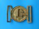 YUGOSLAV ARMY - Officer Brass Belt Buckle Officier Laiton Boucle De Ceinture Gürtelschnalle Fibbia Della Cintura Ukanda - Equipment