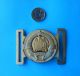 YUGOSLAV ARMY - Officer Brass Belt Buckle Officier Laiton Boucle De Ceinture Gürtelschnalle Fibbia Della Cintura Ukanda - Equipment