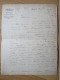 Nicolas ROUGIER De La BERGERIE (1784-1857) Prefet VOSGES (Epinal) , Lot Et Garonne - AUTOGRAPHE - Autres & Non Classés