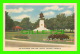 ORILLIA, ONTARIO - THE MONUMENT AND PARK - PUBLISHED BY JACK H. BAIN -  KROM-O-GRAPH POSTAL - - Autres & Non Classés