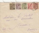 Lettre Cachet Ambulant Timbre De Monaco Pour Beaune - Covers & Documents