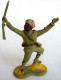 FIGURINE CRESCENT TOYS SOLDAT SIKHS FUSIL EN L'AIR - Army