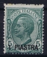 Italy:  Levant  1909  Sa Nr 26 MH/*  Signed/ Signé/signiert/ Approvato Paul Locher - Emissions Générales