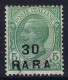 Italy:  Levant  Sa Nr 58c   RARA Istead Of PARA  MH/* - Emissioni Generali