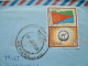 Eritrea 2006 Cover To England - Flag - Camel - Seal (stamp Damaged) - Eritrea