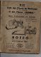 550 I) PARIS- CATALOGUE AGRICOLE ROFFO -  No 57 - 136 PAGES - Supplies And Equipment