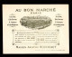 Au Bon Marché,  Chromo Grand Format Lith. J. Minot MI12, Enfants, Les Pêcheurs, Scènes Champêtres - Au Bon Marché