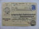 Paketkarte Germany Deutschland Zollamtlich Geprüft Eberswalde Dresden 1916 - Andere & Zonder Classificatie