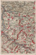 Litho AK Kartographische Wona Karte Blatt 879 Tetschen Windisch Kamnitz Rosendorf Khaa Daubitz Binsdorf Bensen Sandau - Sudeten