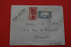 LETTRE PAR AVION MESSAGERIES MARITIMES Du SENEGAL AFRIQUE OCCIDENTALE EX COLONIE FRANCAISE TIMBRE 147/133 Pour MARSEILLE - Cartas & Documentos