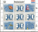 Paraguay 1983 Mi# 3604, 3606, Blocks 383-384, 3605 Kleinbogen ** MNH - German Rocket Scientists / Space - South America