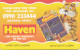 ENGLAND Phonecard With Chip  Haven / Tiger   2£ - Autres - Europe