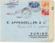 LBL30 - ITALIE LETTRE EXPRES MILANO / ZURICH 12/4/1941 - Poststempel