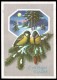 Russia USSR 1990 Stationery Pc Birds: Titmouse On Winter Year Tree - Autres & Non Classés