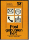 Postgebührenheft Von Der Deutschen Bundespost - Stand 1. Januar 1981 - Sonstige & Ohne Zuordnung