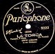 78 Trs - 30 Cm - état B -  EDITH LORAND - LA TOSCA  Fantaisie 1re Et 2e Parties - 78 T - Disques Pour Gramophone