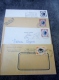 Lot Monaco Lettre Timbrée Avec Flamme Prince Rainier 1957 Monte-Carlo - Covers & Documents