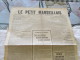 DU 30 JUILLET 1914 1ER PAGE - Le Petit Marseillais