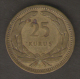 TURCHIA 25 KURUS 1949 - Turkije