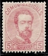 1872-ED. 118 REINADO DE AMADEO I - EFIGIE DE AMADEO I -5 CENT. ROSA-NUEVO - MH- CENTRAJE DE LUJO - Nuevos