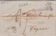 Lettre Copenhague, Danemark Par Hambourg Pour La France 1842 - ...-1851 Voorfilatelie