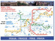 (456)) Map Of Prague Metro - Praha - Mapas