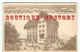 68 - BALLON D'ALSACE < PUBLICITE HOTEL STAUFFER En 1907 - CARTE PUBLICITAIRE Pour OUVERTURE 1er MAI - DOS SCANNE - Autres & Non Classés