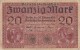 Billet Allemagne 20 Mark Du 20 02 1918 - 20 Mark