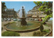 GUERET--Place Bonnyaud,la Fontaine (belles Voitures Dont Citroen 2CV,banque Crédit Lyonnais,hotel St François)-cachet - Guéret