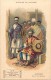 Ref J126- L Histoire Du Costume - Abyssinie -ras Et Officiers -collection De La Musculosine Byla -dessin Illustrateur - - Ethiopie