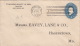 Entier Postal Etats-Unis Baltimore MD,One Cent 1895 - ...-1900