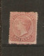 TURKS ISLANDS 1879 1d  Dull Red SG 5 Sideways Watermark Small Star  MINT NO GUM Cat £60 - Turks And Caicos