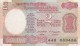 Lot De 2 Billets Inde 2 Et 5 Rupees - Indien