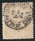 1874-ED. 149 -  I REPÚBLICA- ALEGORÍA DE LA JUSTICIA 50 CTS. AMARILLO-USADO FECHADOR JEREZ.CADIZ - Used Stamps