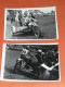 Lot  De 2 Anciennes Photos, Sport, Course De Side-car, Moto, Moto-cross Motos - Sports