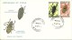 3 Enveloppes FDC TCHAD ¤ INSECTES   Série De 6 Timbres  1974 - Sonstige & Ohne Zuordnung