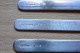 Aviation - Lufthansa - 3 Couverts Métalliques (inox) - Rare Et Superbe - Cutlery