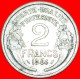 * CORNUCOPIAS: FRANCE ★ 2 FRANCS 1944! UNCOMMON YEAR!LOW START ★ NO RESERVE! - 2 Francs