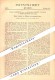 Delcampe - Original Patent - John Pamphilon And E.G. Peyton In Whittlesford , 1879 , Fertiliser Spreader , Agricultural !!! - Sonstige & Ohne Zuordnung