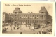 BRUXELLES Gare Du Nord Et Place Rogier Avec Tram  Publicité Chocolat MARTOUGIN Env. 1920 - Trasporto Pubblico Stradale