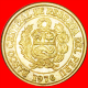 * CORNUCOPIA: PERU  1/2 SOL DE ORO 1976! LOW STARTNO RESERVE! - Pérou